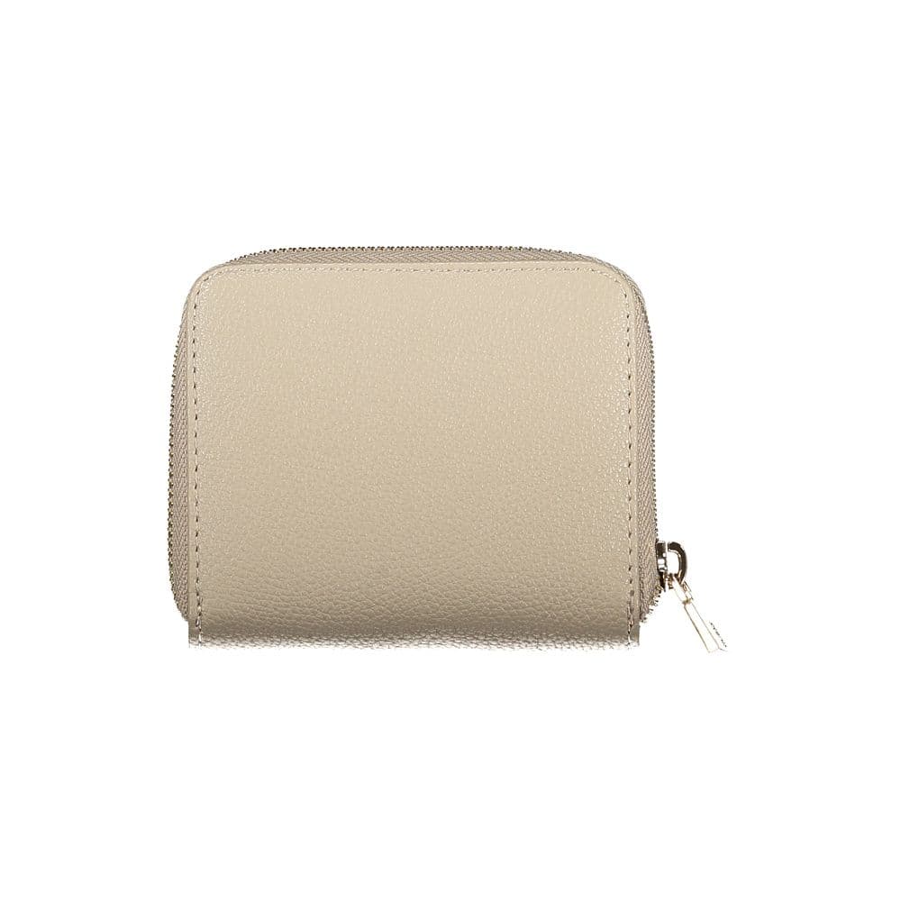 Guess Jeans Beige Polyurethane Women Wallet - 2