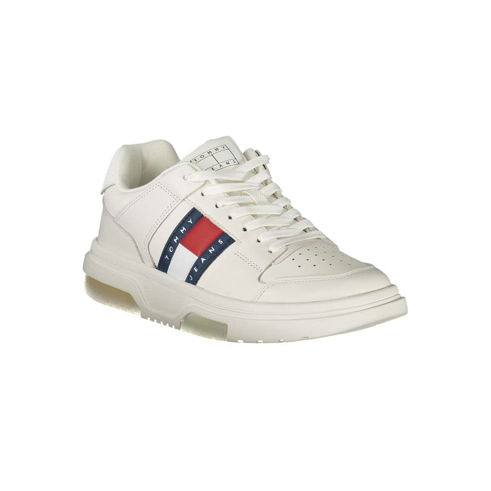 Tommy Hilfiger Bianco Leather Women Sneaker - 2