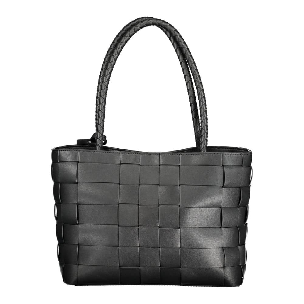 Guess Jeans Nero Poliuretano Women Handbag - 2