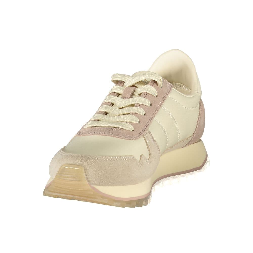 Blauer Beige Leather Women's Sneaker - 3