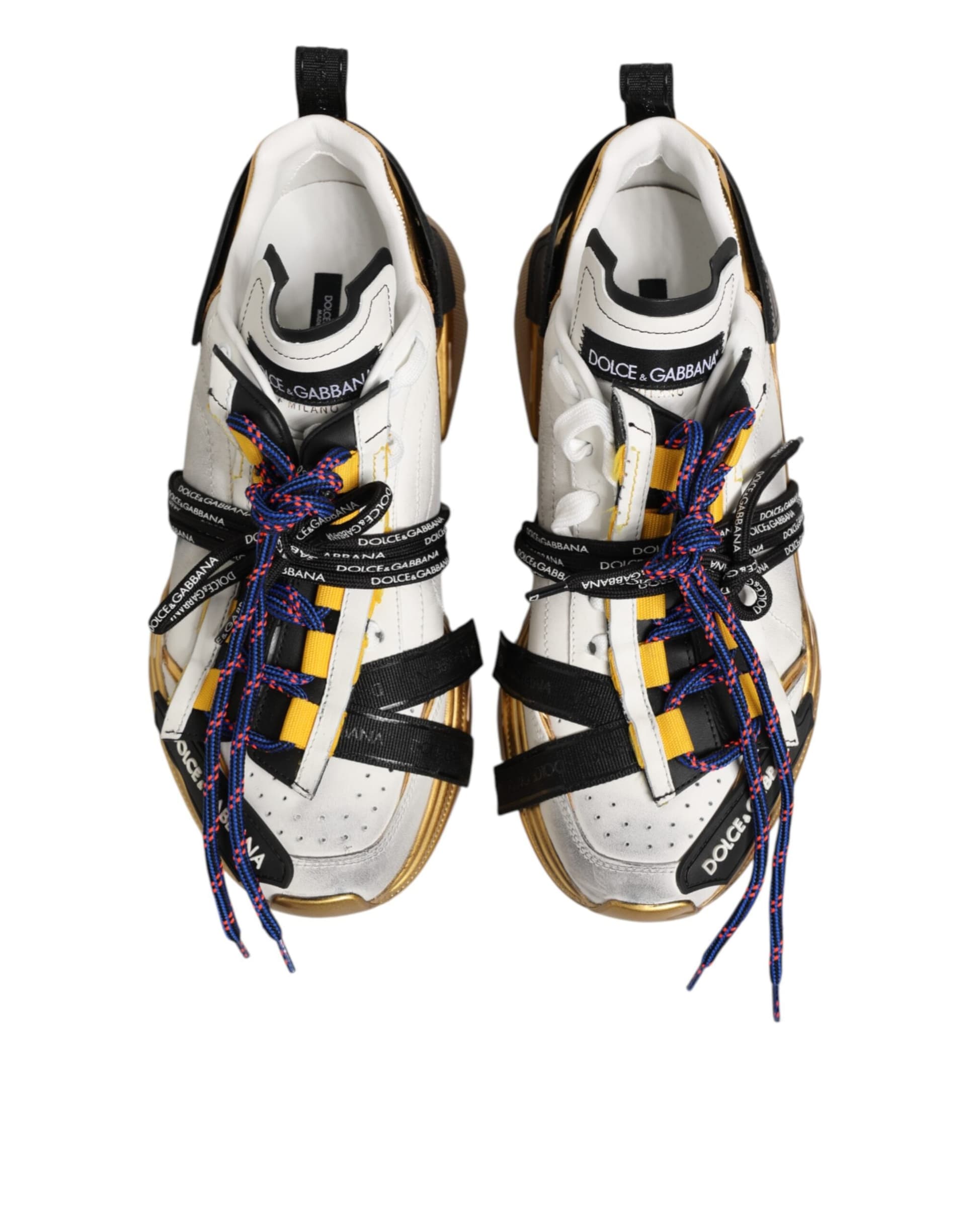 Dolce & Gabbana Multicolor Daymaster Low Top Sneakers Shoes - 2