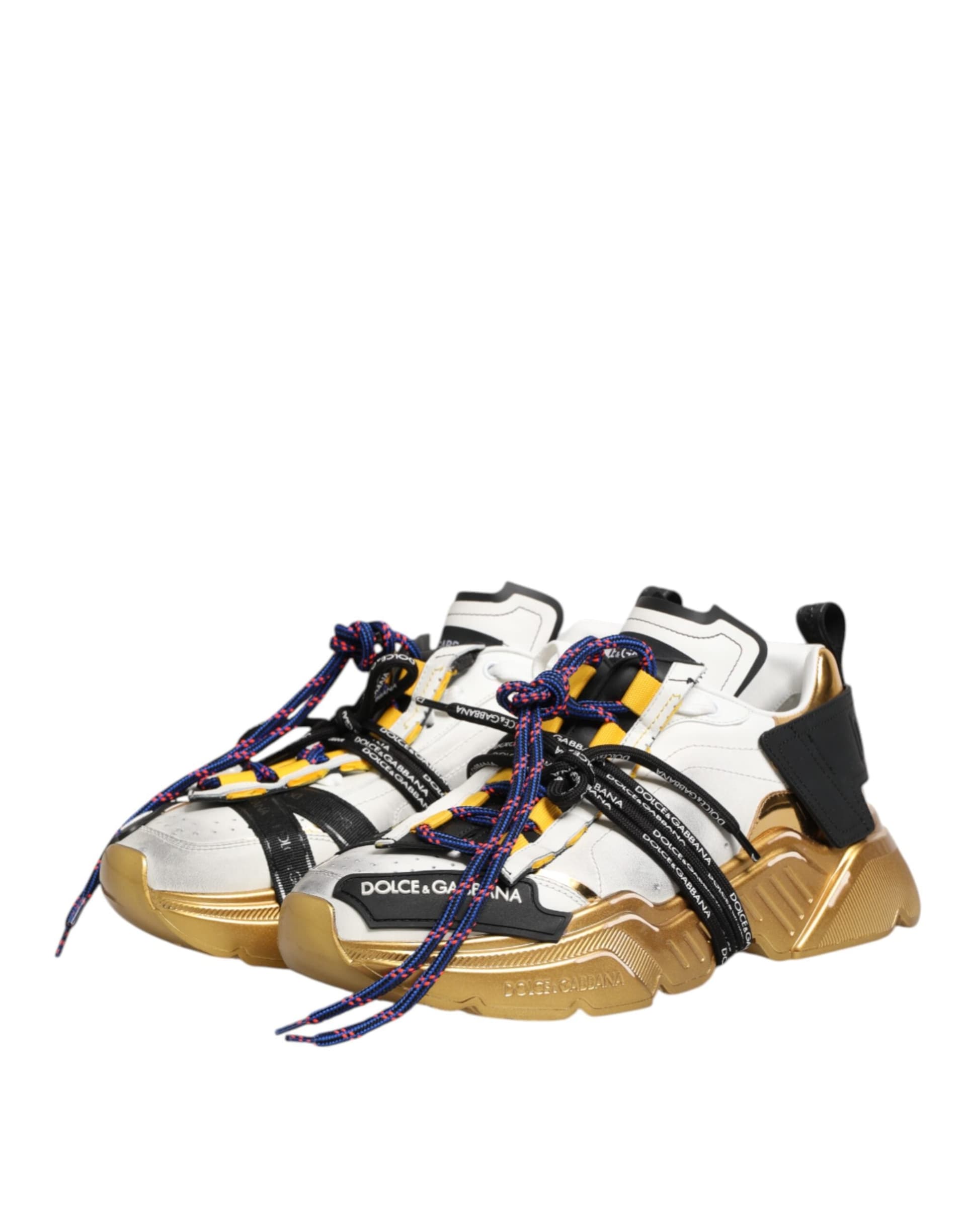 Dolce & Gabbana Multicolor Daymaster Low Top Sneakers Shoes - 3