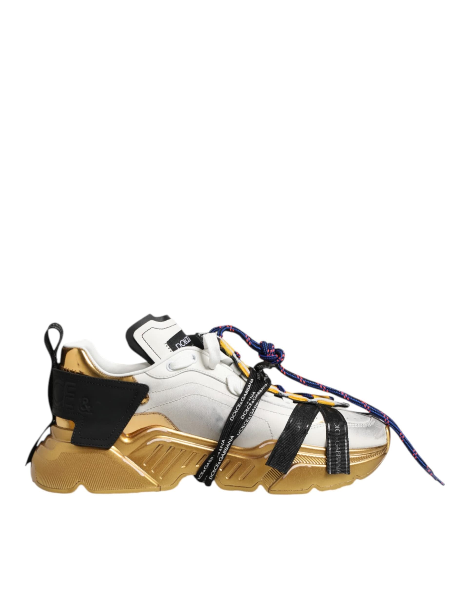 Dolce & Gabbana Multicolor Daymaster Low Top Sneakers Shoes - 7