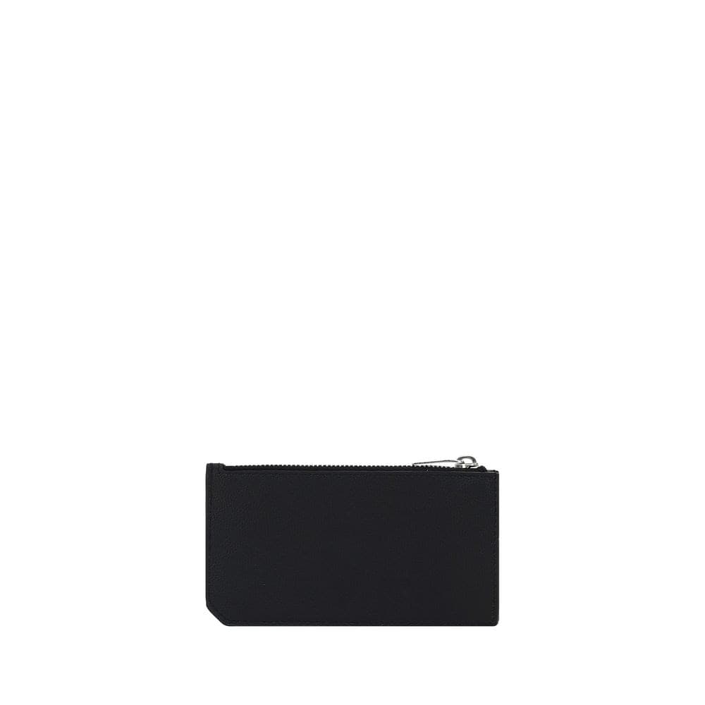 Saint Laurent Black Calf Leather Bos Taurus Wallet - 2