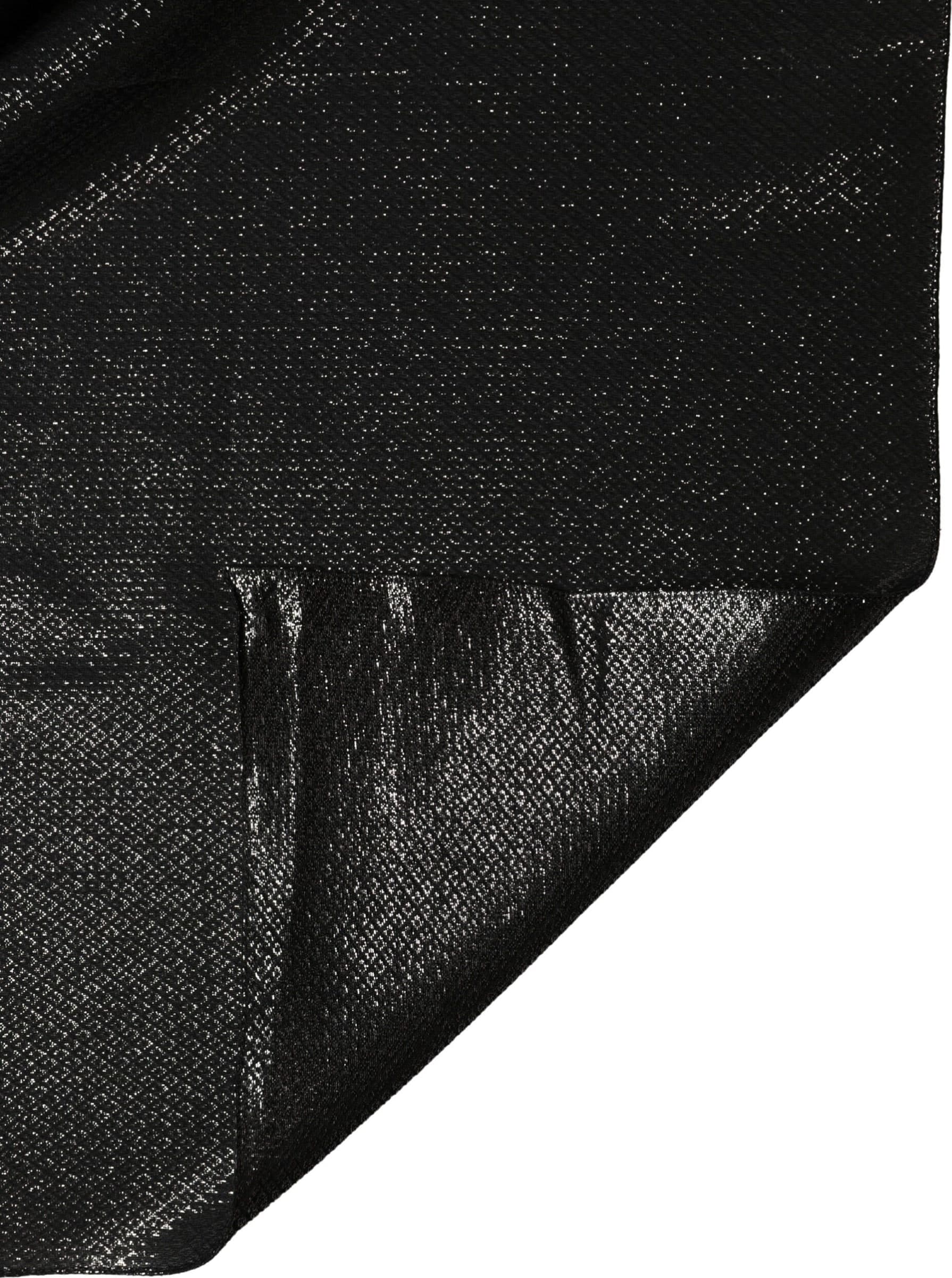 Dolce & Gabbana Black Silk Square Wrap Shawl Foulard 122cm x 120cm  Scarf - 3