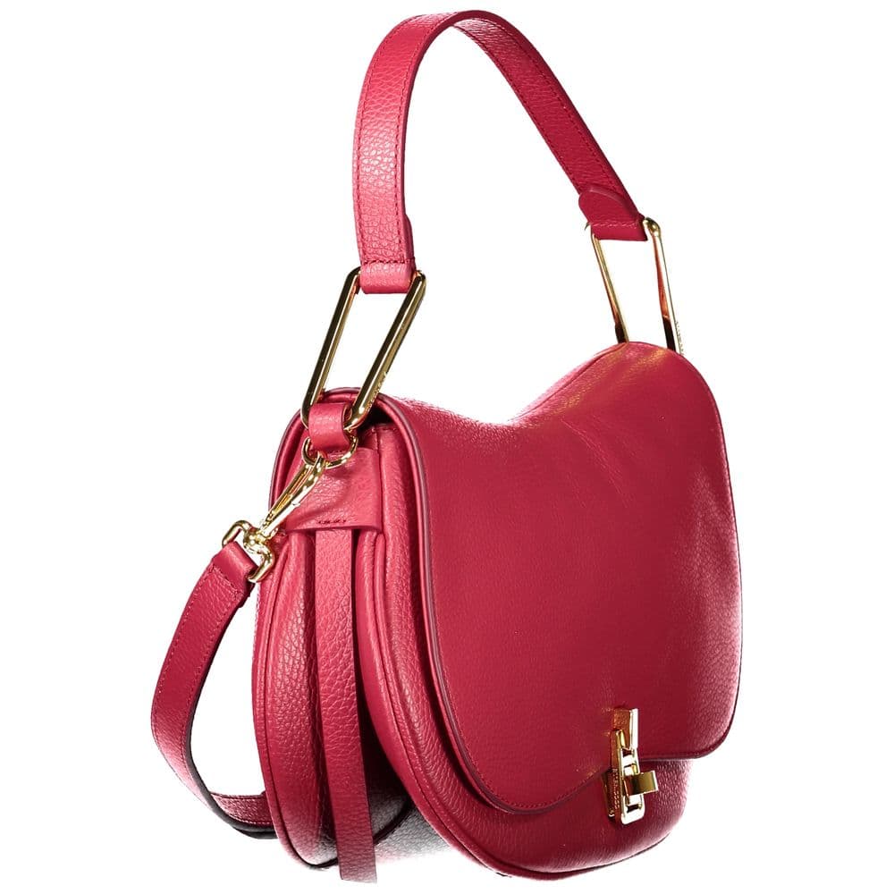 Coccinelle Rosso Leather Women Handbag - 3