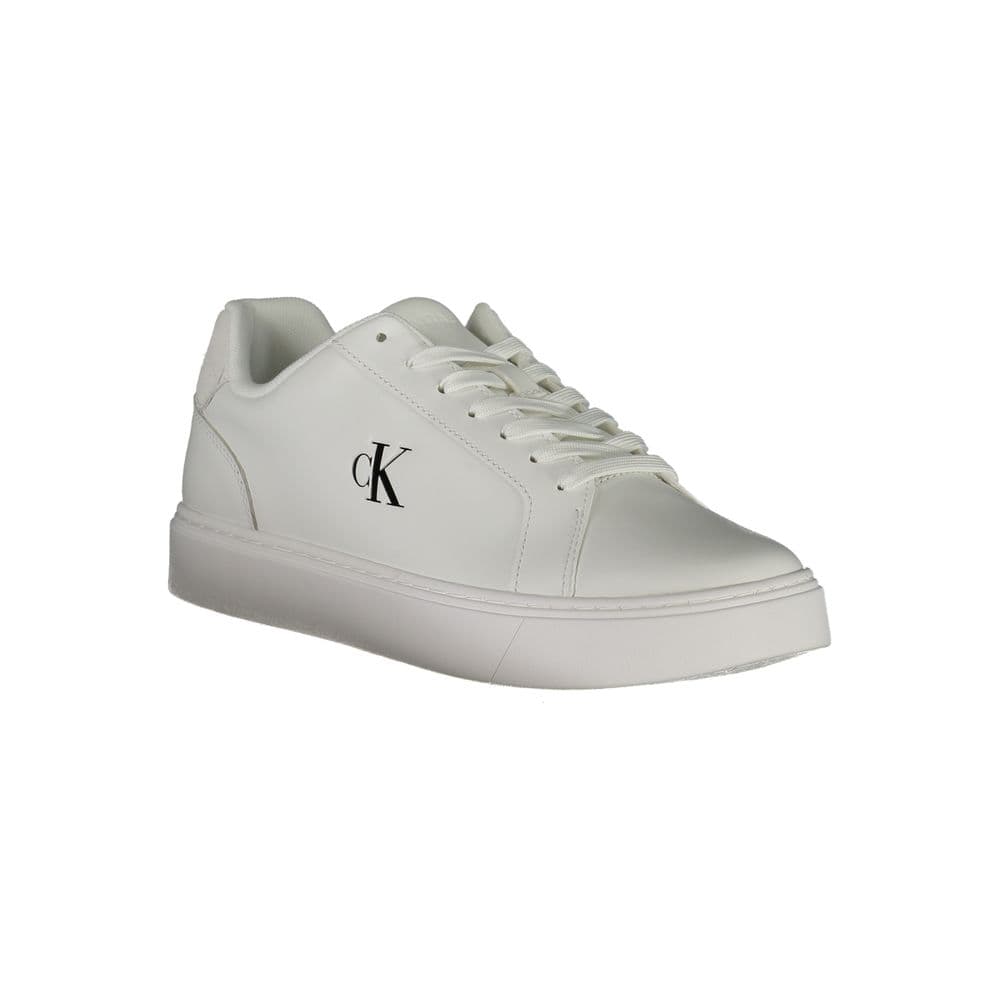 Calvin Klein Bianco Polyurethane Men Sneaker - 2