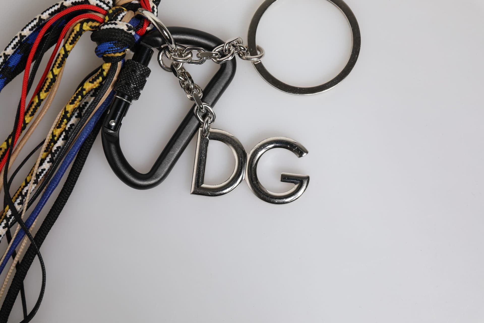 Dolce & Gabbana Multicolor Braided Rope Logo Bag Shoulder Strap - 6