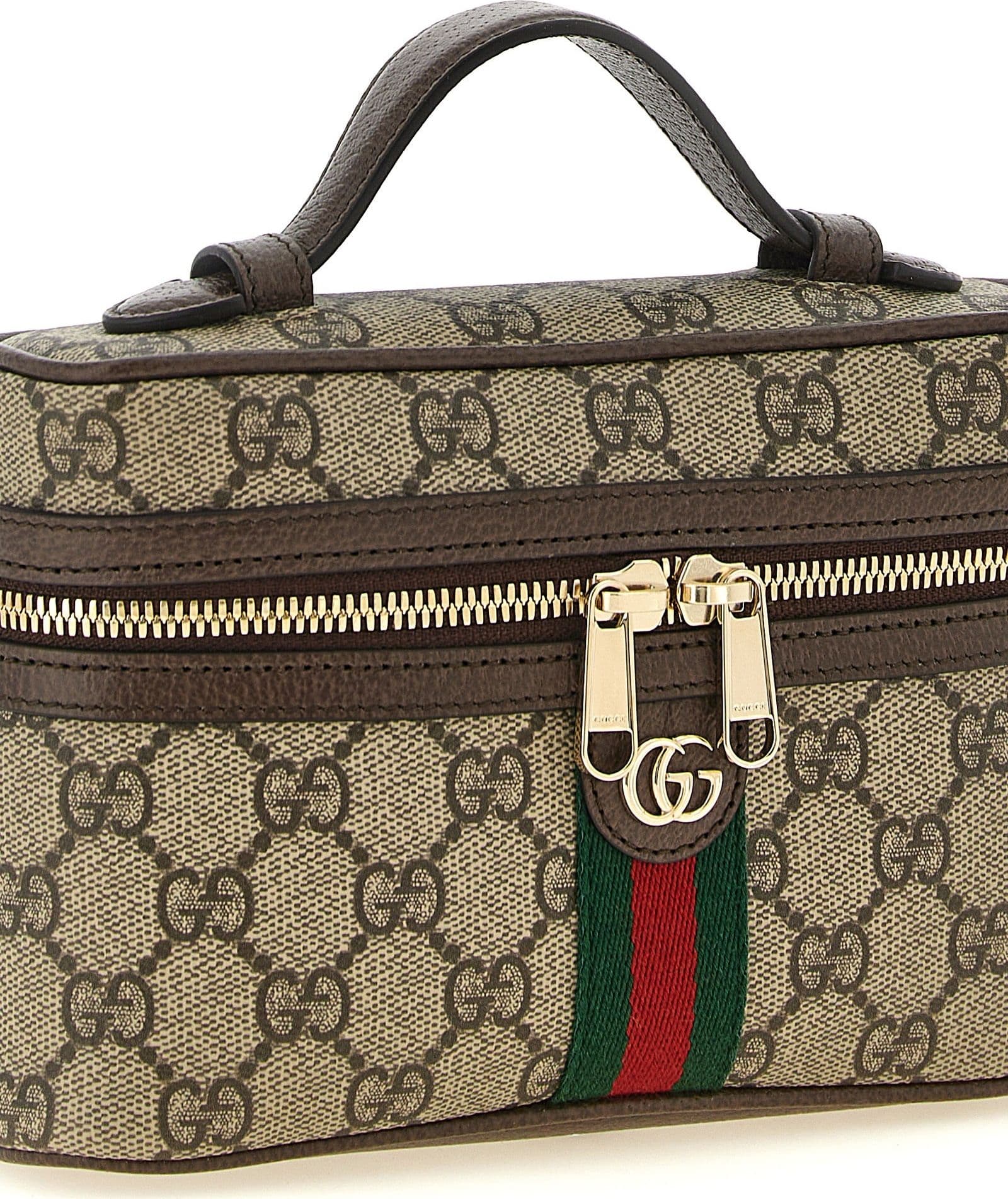 Gucci Beige Polyethylene Crossbody Bag - 3