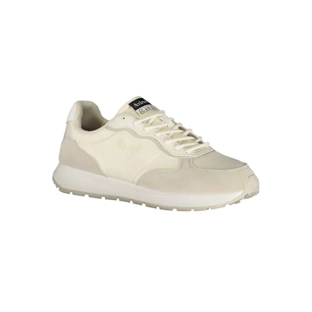 Avirex White Polyurethane Men's Sneaker - 2