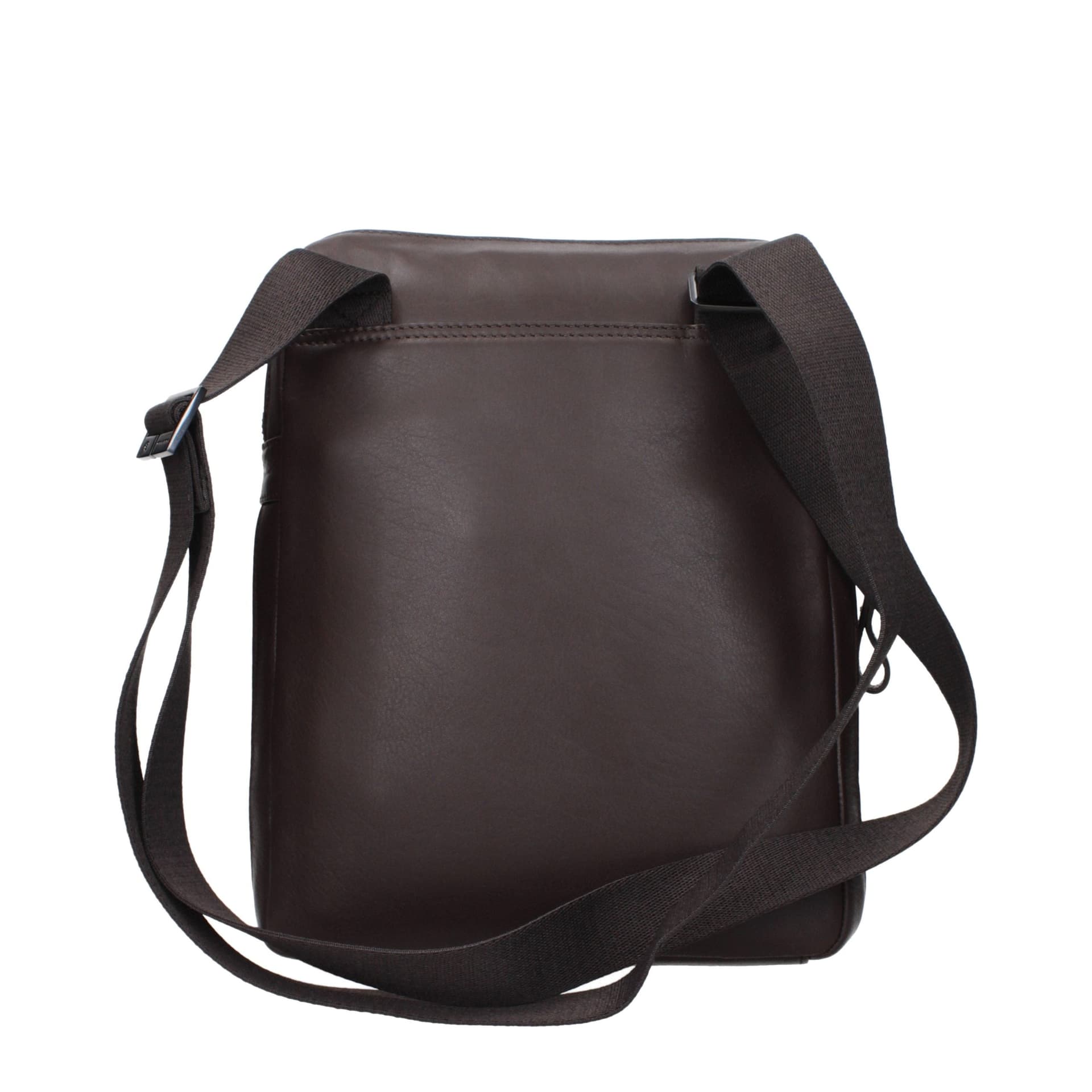 Piquadro Brown Leather Crossbody Bag - 3