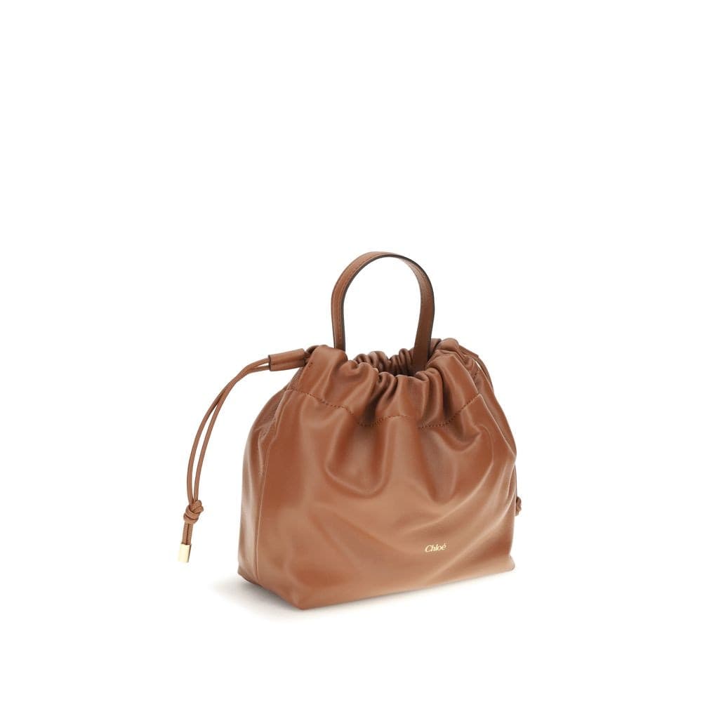 Chloé Brown Lamb Ovis Aries Aries Shoulder Bag - 2