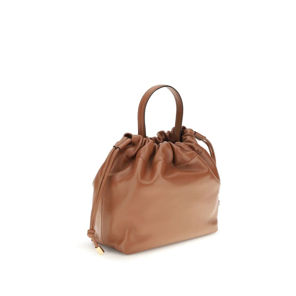 Chloé Brown Lamb Ovis Aries Aries Shoulder Bag - 3