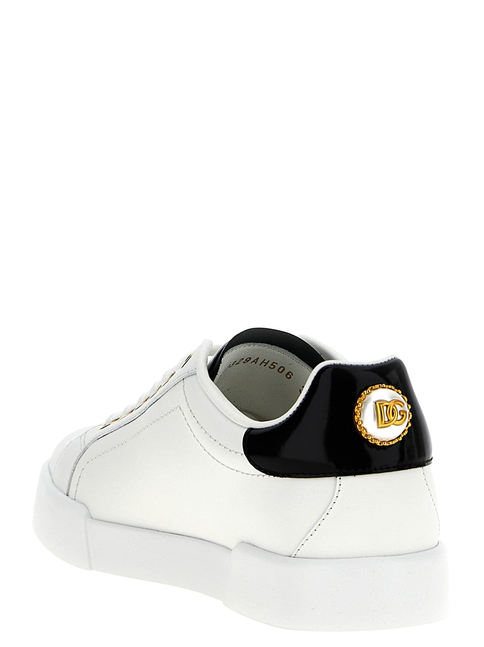 Dolce & Gabbana Bicolor Calfskin Low Top Sneakers - 3