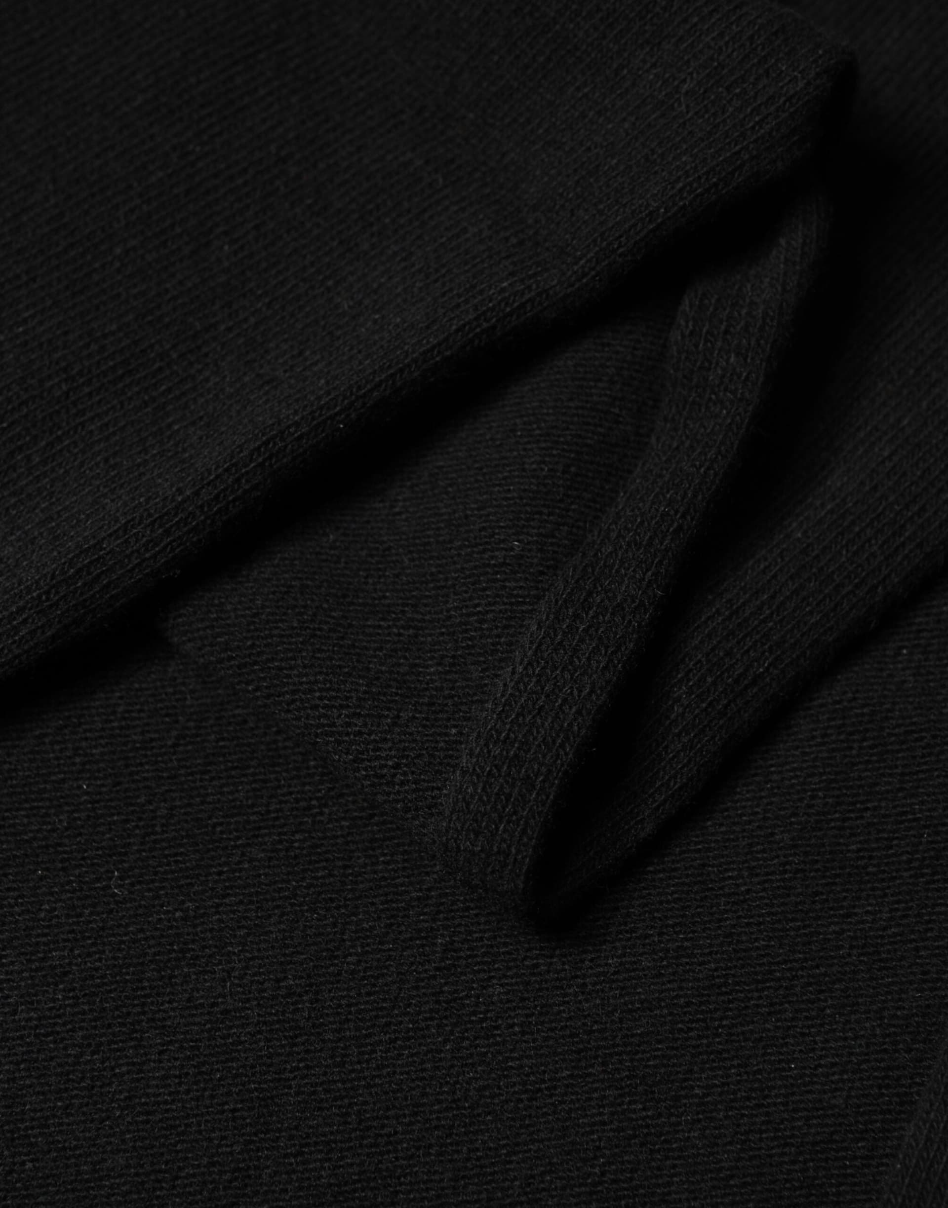 Dolce & Gabbana Black Wool Knit Neck Wrap Shawl Men Scarf - 3