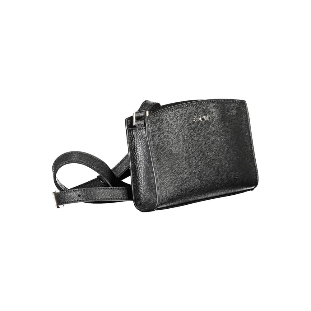 Calvin Klein Black Polyester Women Shoulder Bag - 3