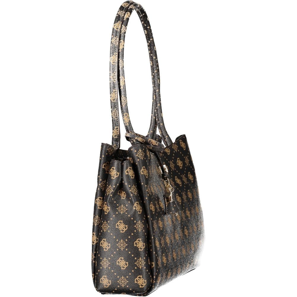 Guess Jeans Marrone Polyurethane Women Handbag - 3