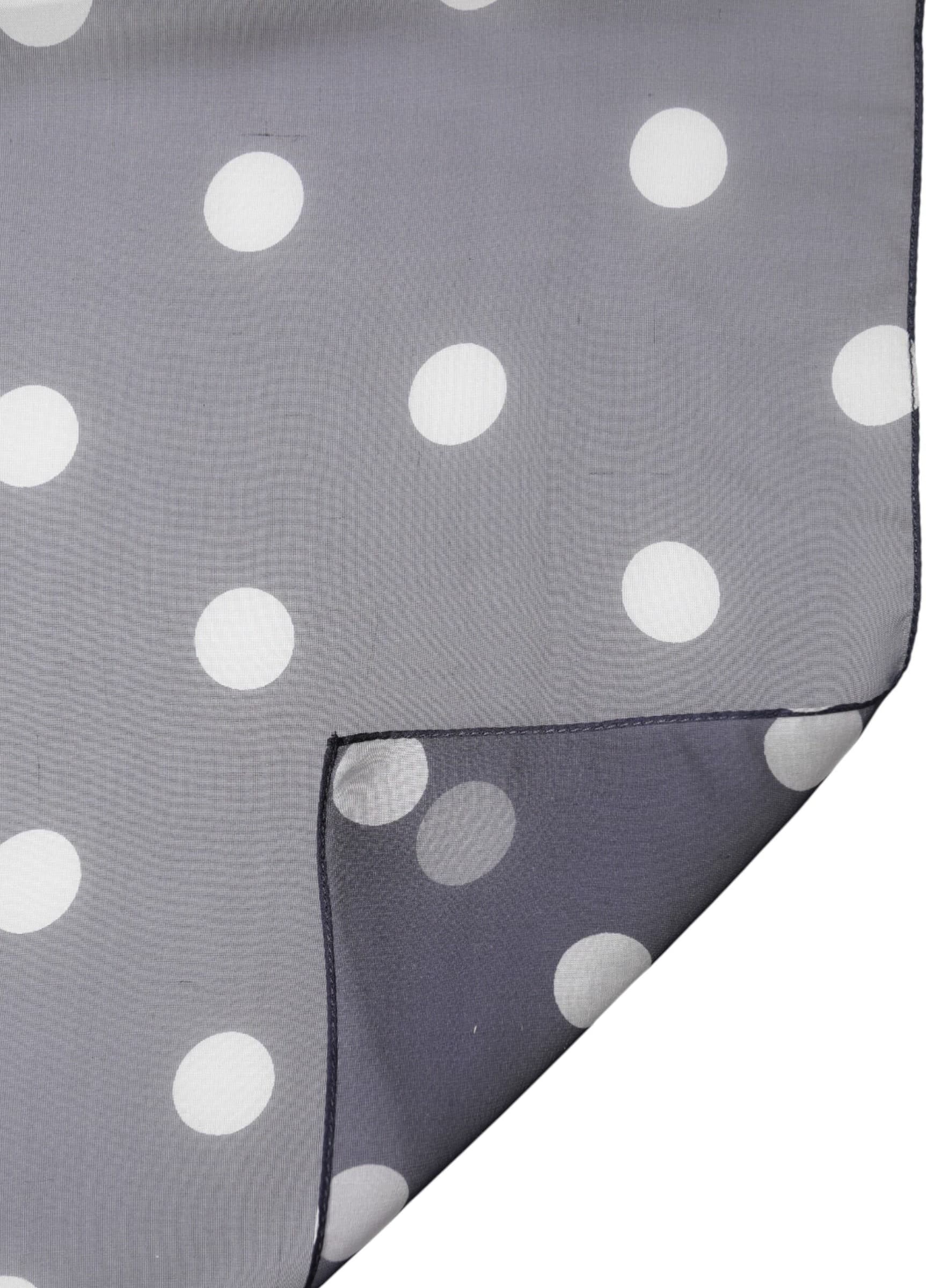 Dolce & Gabbana Blue Polka Dot Silk Neck Wrap Shawl 205cm x 132cm Scarf - 4