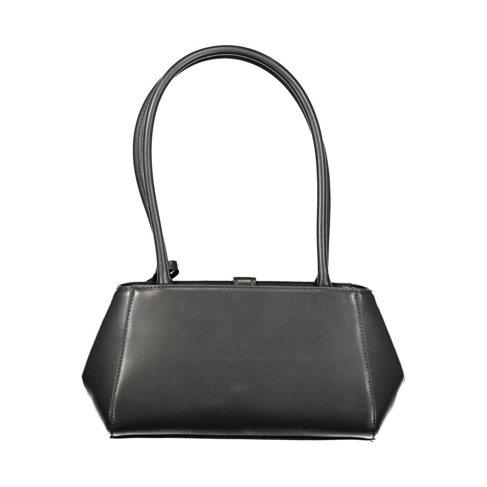 Guess Jeans Nero Poliuretano Donna Shoulder Bag - 2