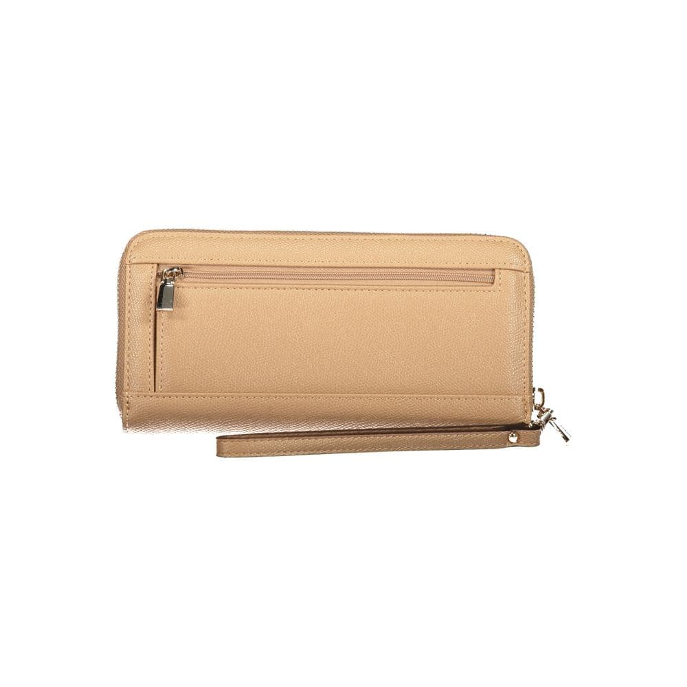 Guess Jeans Beige Polyurethane Women's Wallet - 2