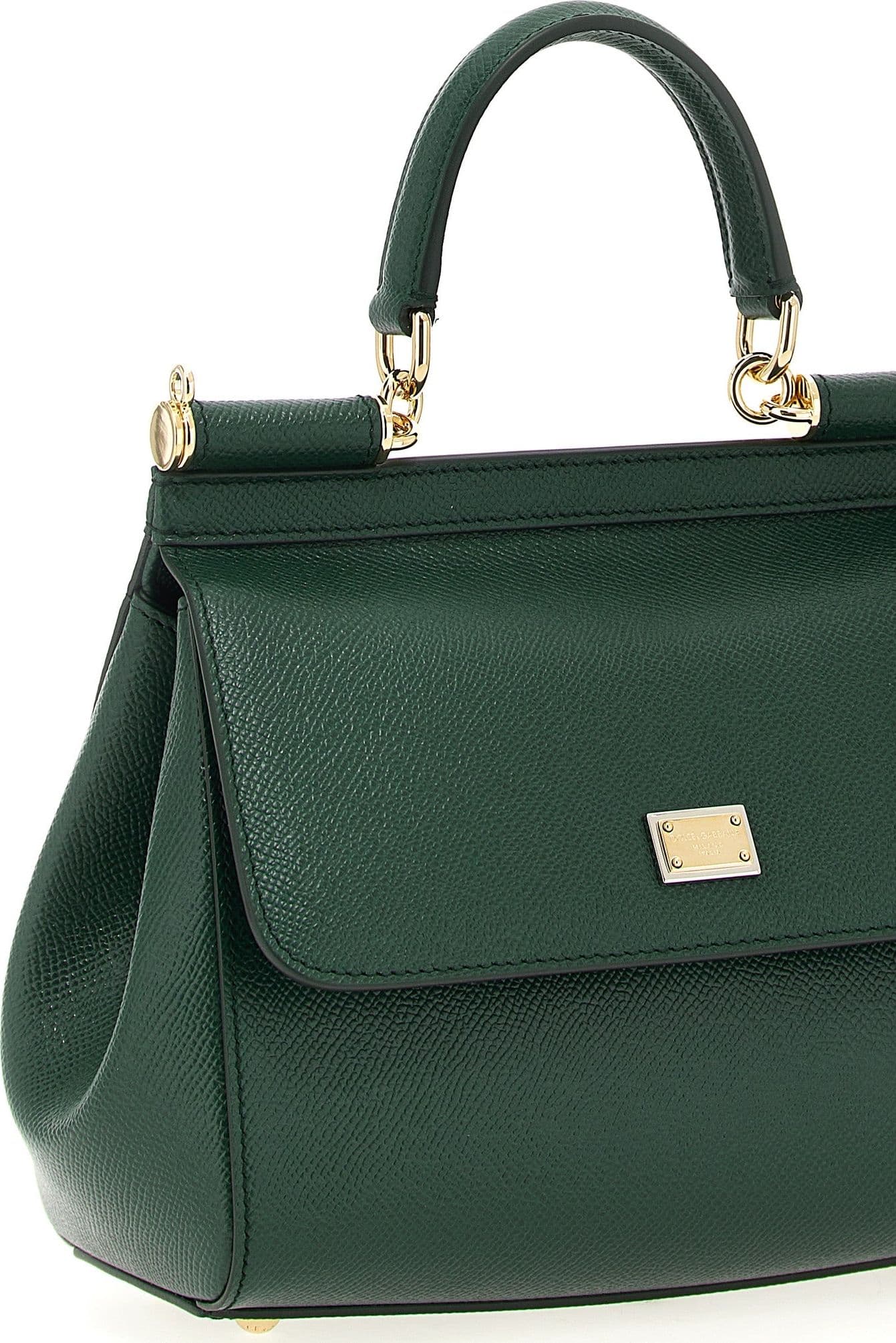Dolce & Gabbana Bicolor Calfskin Handbag - 3