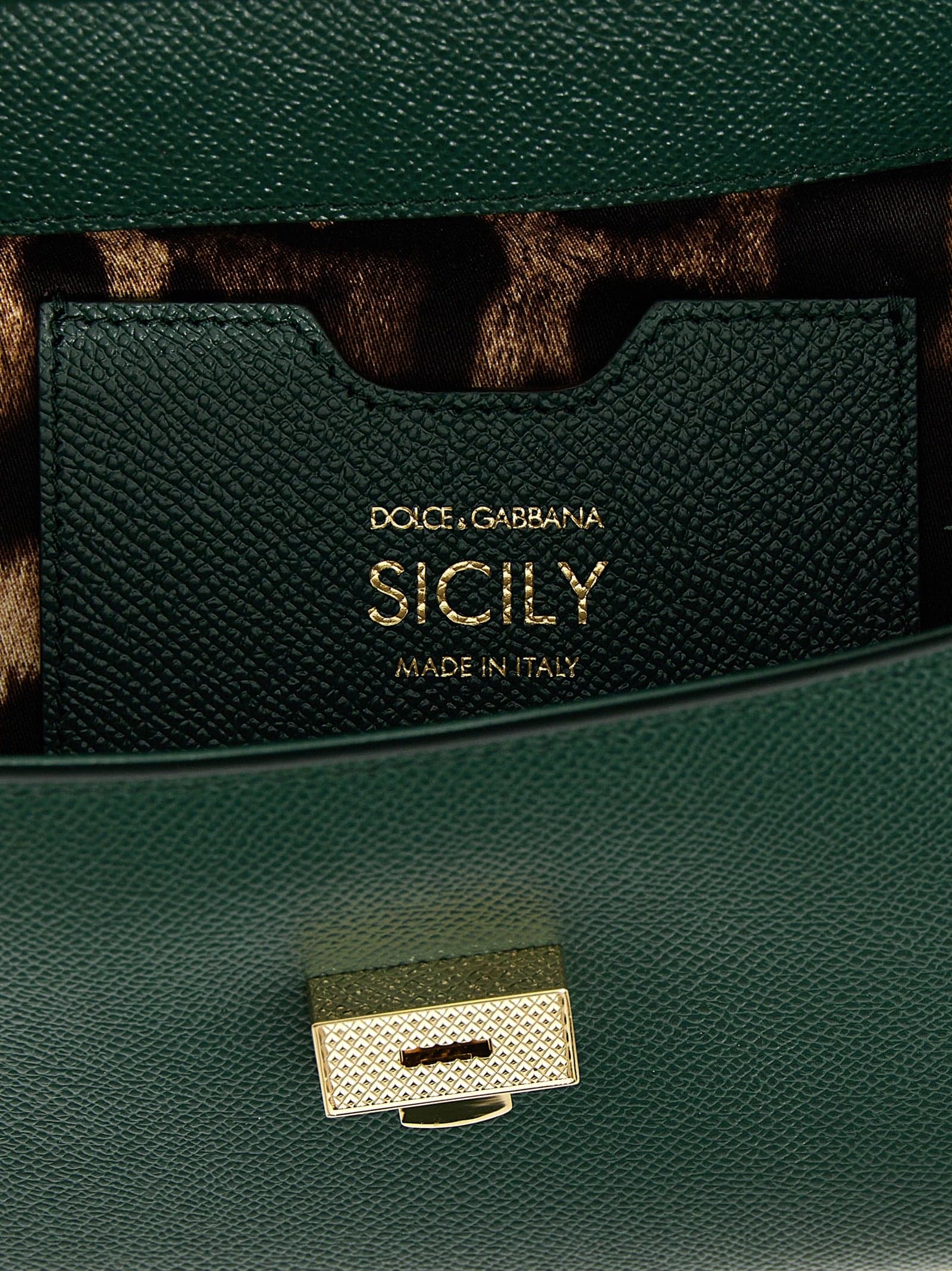 Dolce & Gabbana Bicolor Calfskin Handbag - 4