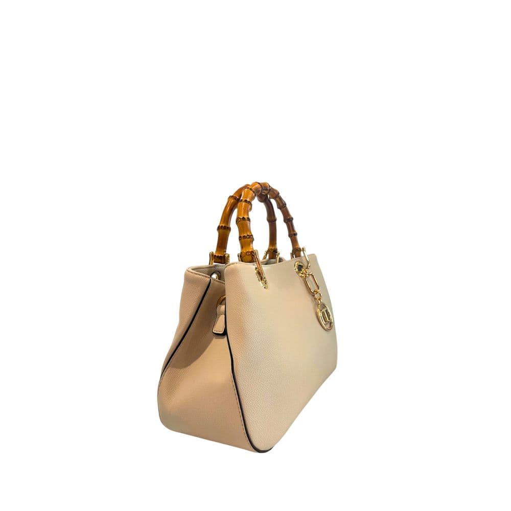Twinset Beige PU Women Handbag - 2