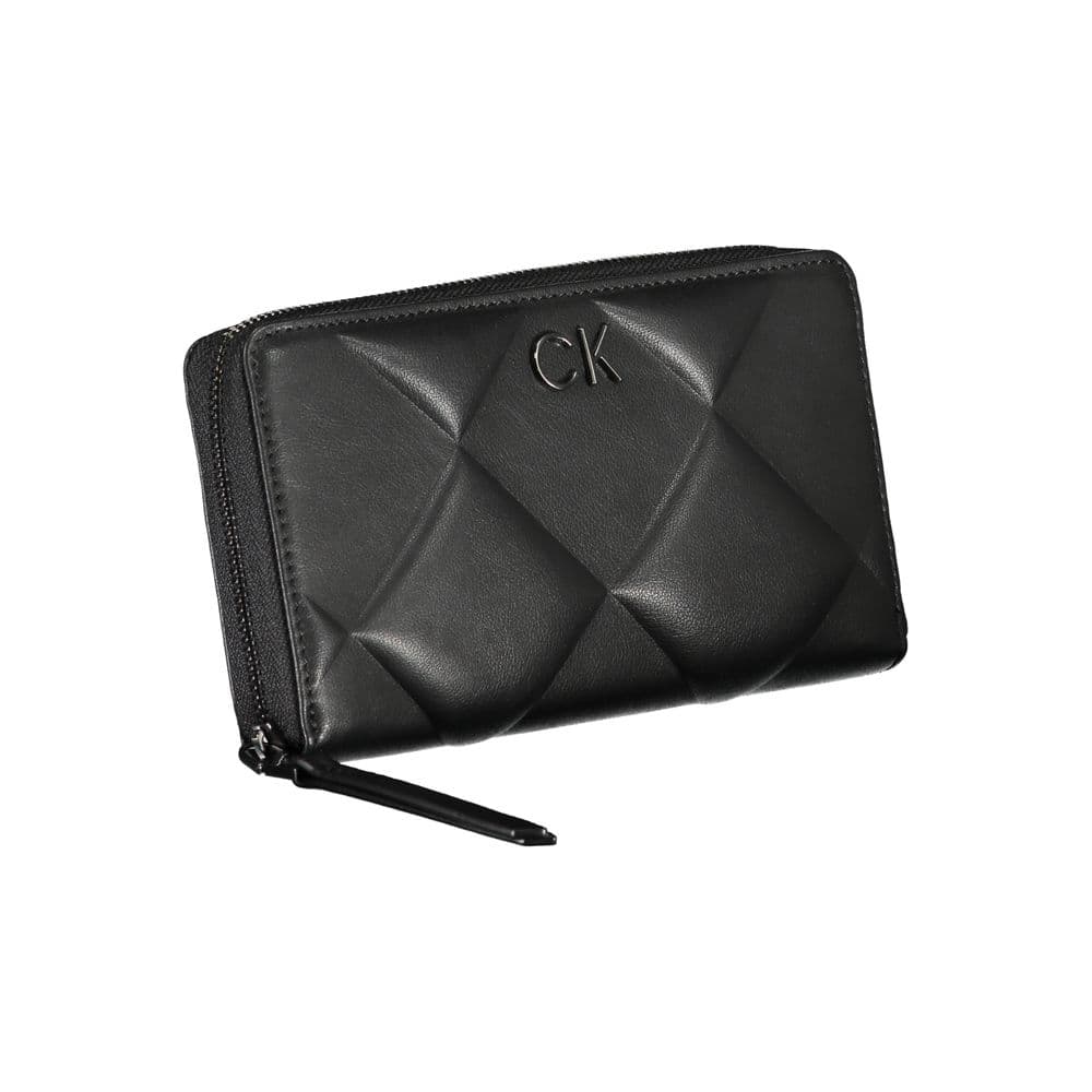 Calvin Klein Black Polyester Women Wallet - 3