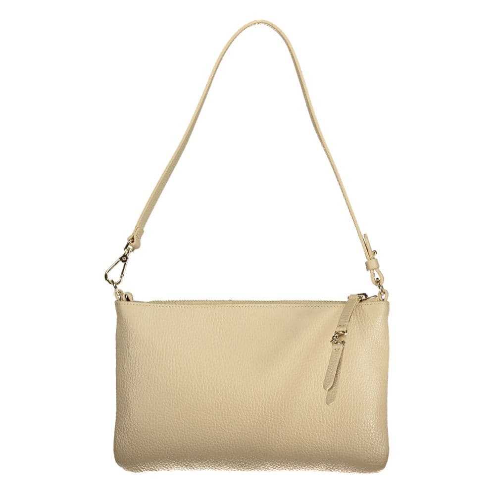Coccinelle Beige Leather Women Handbag - 2