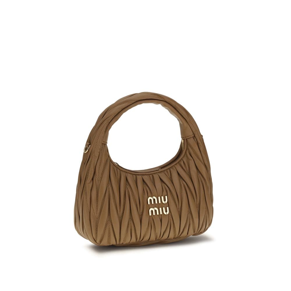 Miu Miu Beige Lamb Ovis Aries Aries Handbag - 2