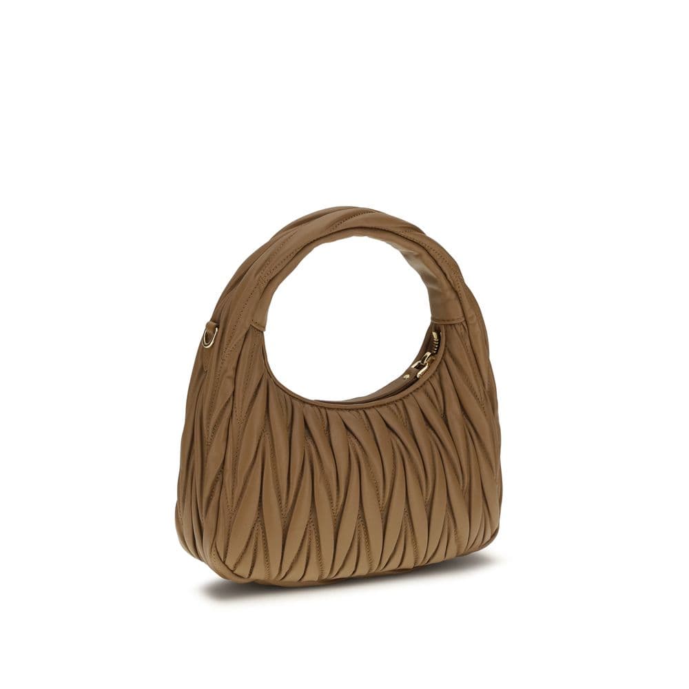 Miu Miu Beige Lamb Ovis Aries Aries Handbag - 3
