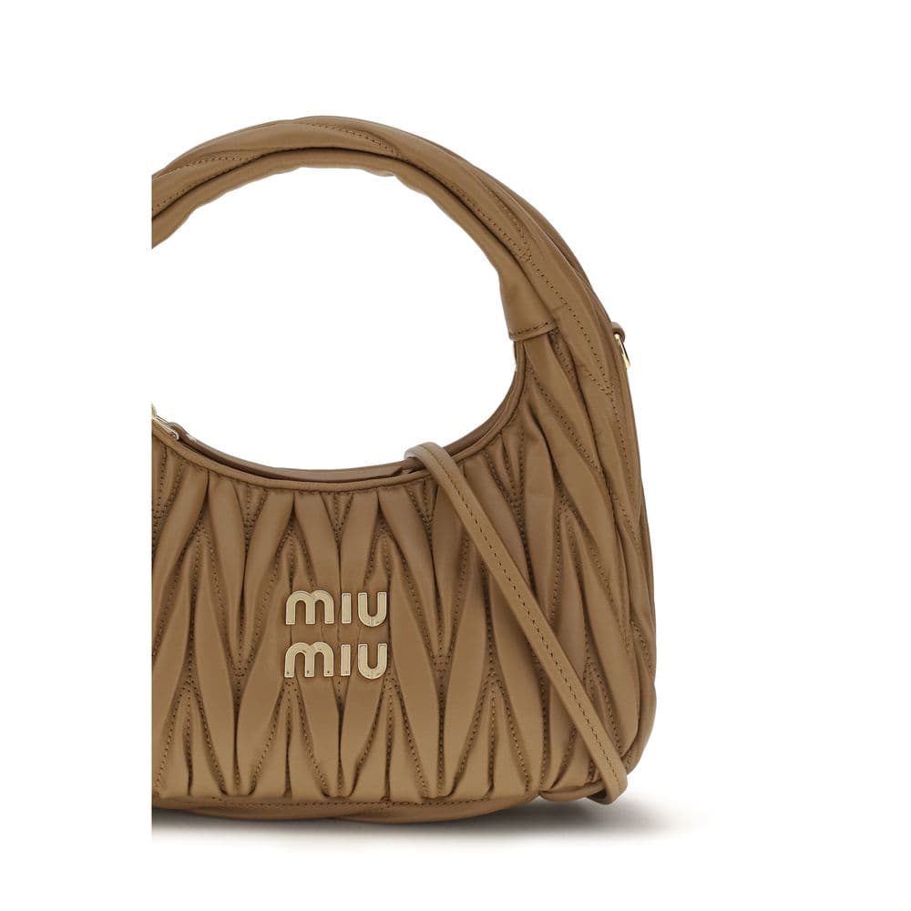Miu Miu Beige Lamb Ovis Aries Aries Handbag - 4