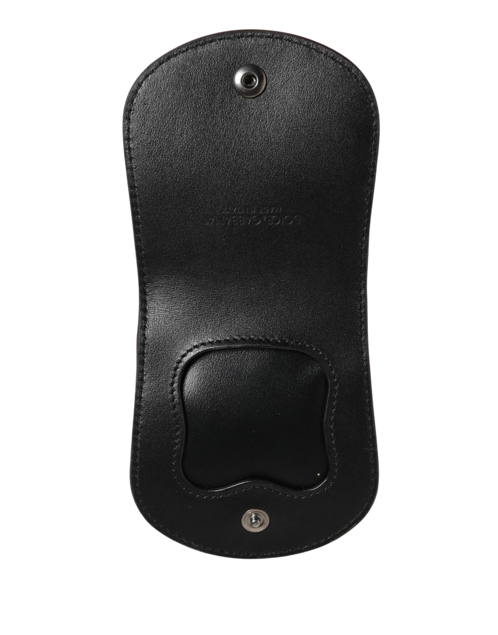 Dolce & Gabbana Burgundy Exotic Skin Condom Case Holder Pocket Wallet - 6