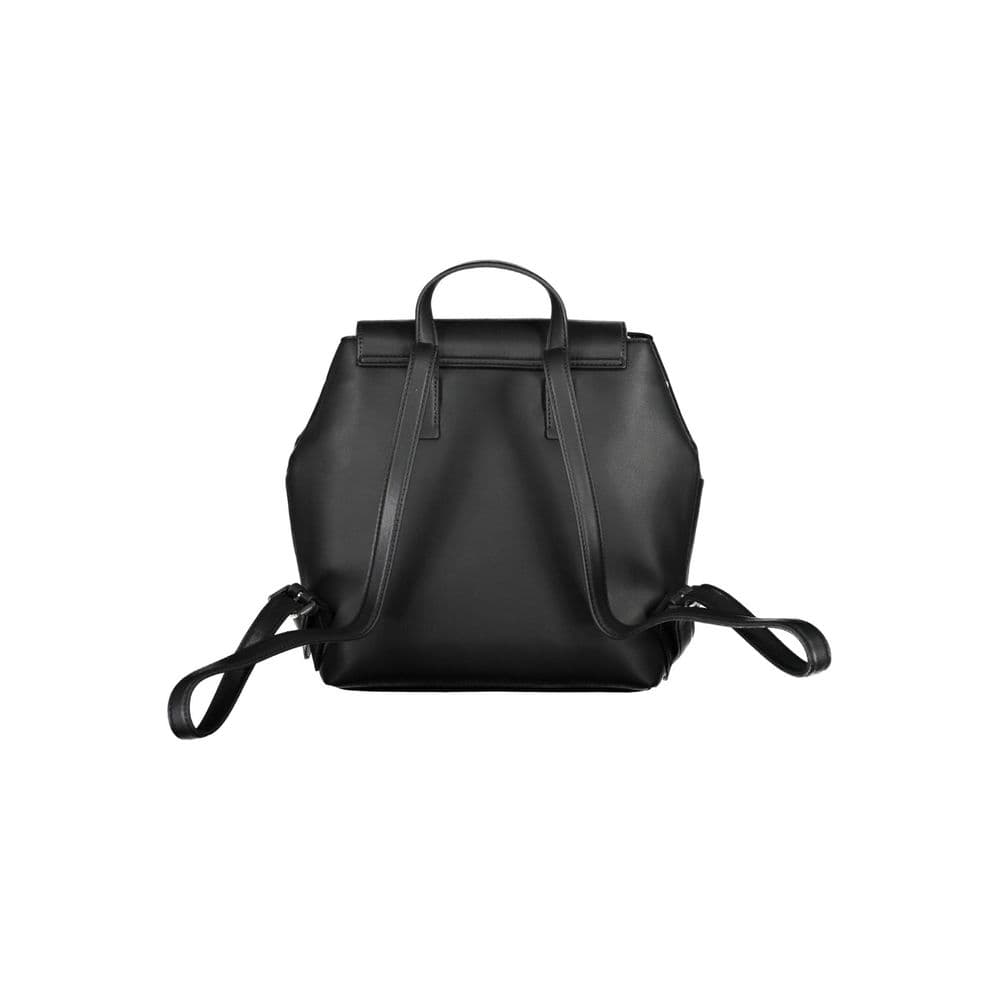 Calvin Klein Nero Polyester Women Backpack - 2