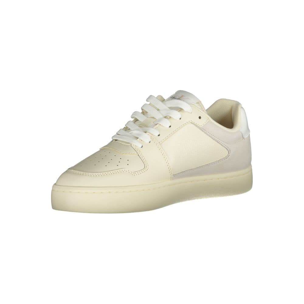 Calvin Klein Bianco Polyurethane Men Sneaker - 3