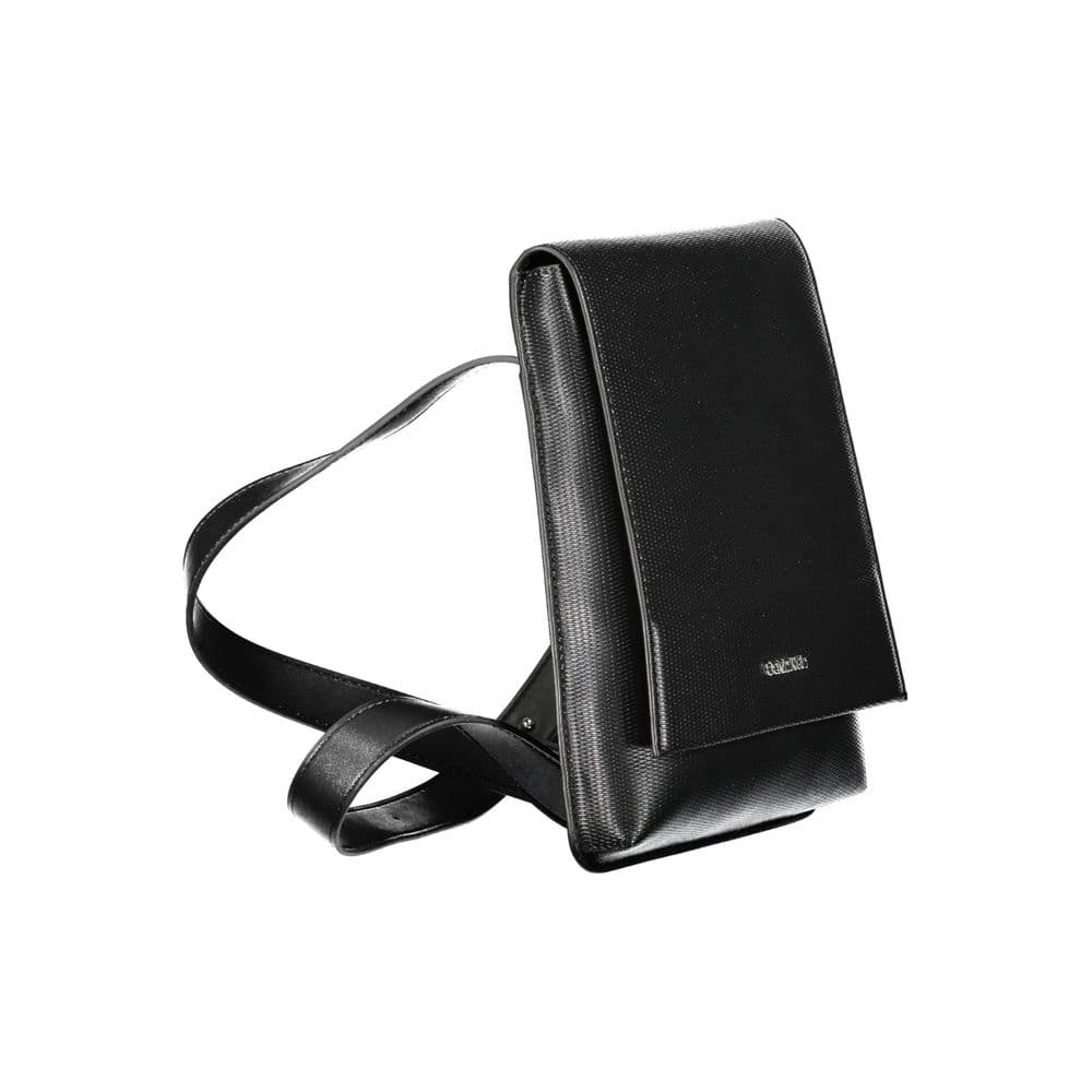 Calvin Klein Nero Polyurethane Men Shoulder Bag - 3
