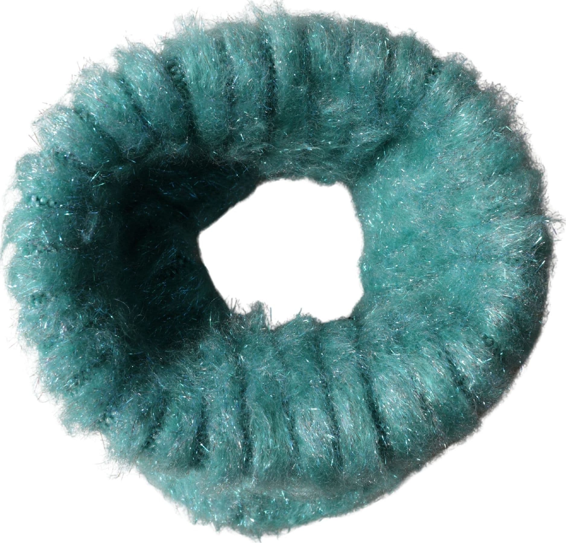 Dolce & Gabbana Teal Mohair Wool Knitted Wrap Shawl 62cm x 32.5cm Scarf - 3