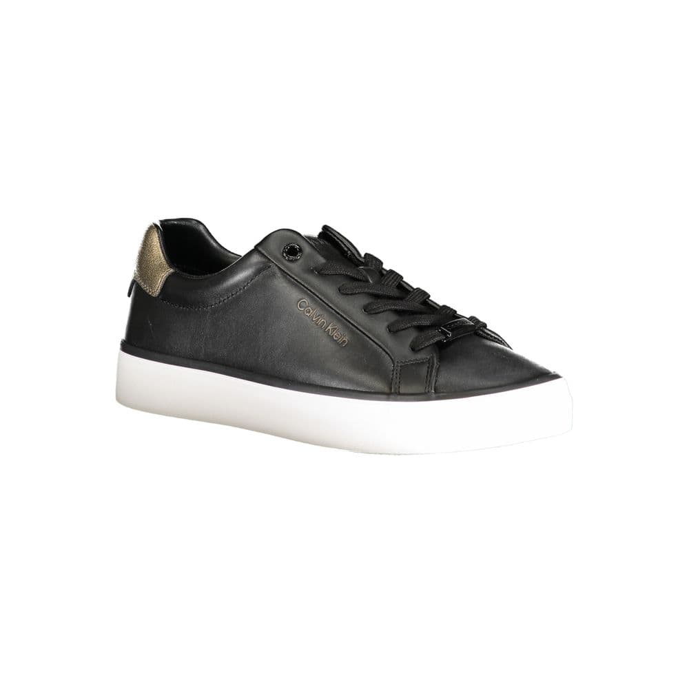 Calvin Klein Black Leather Women Sneaker - 2
