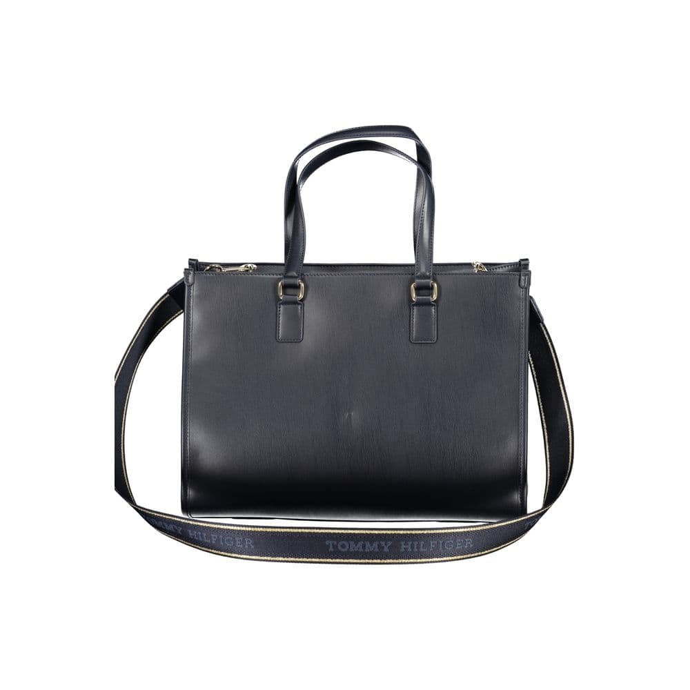 Tommy Hilfiger Blue Polyurethane Women's Bag - 2