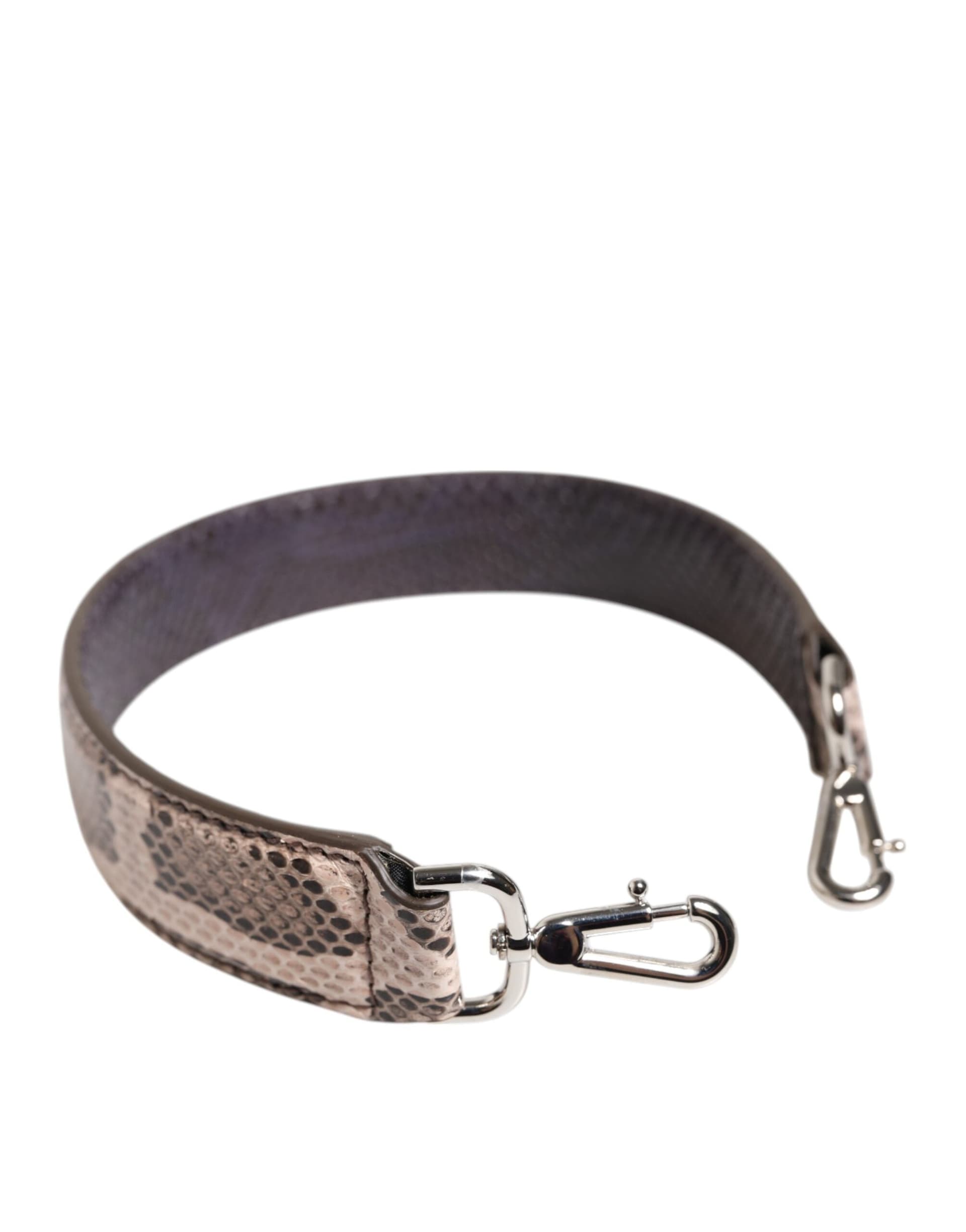 Dolce & Gabbana Beige Exotic Leather Handbag Accessory Shoulder Strap - 2