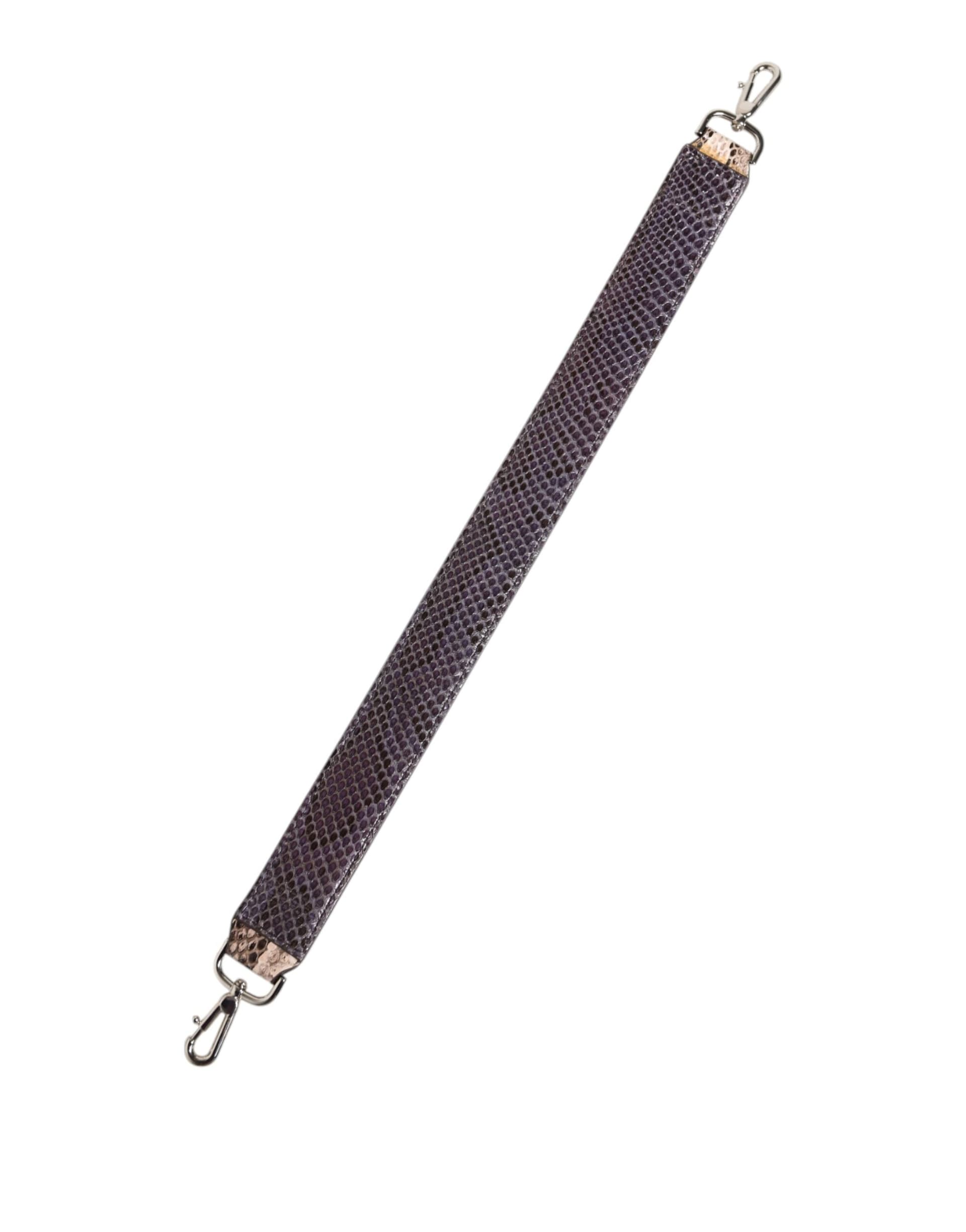 Dolce & Gabbana Beige Exotic Leather Handbag Accessory Shoulder Strap - 5