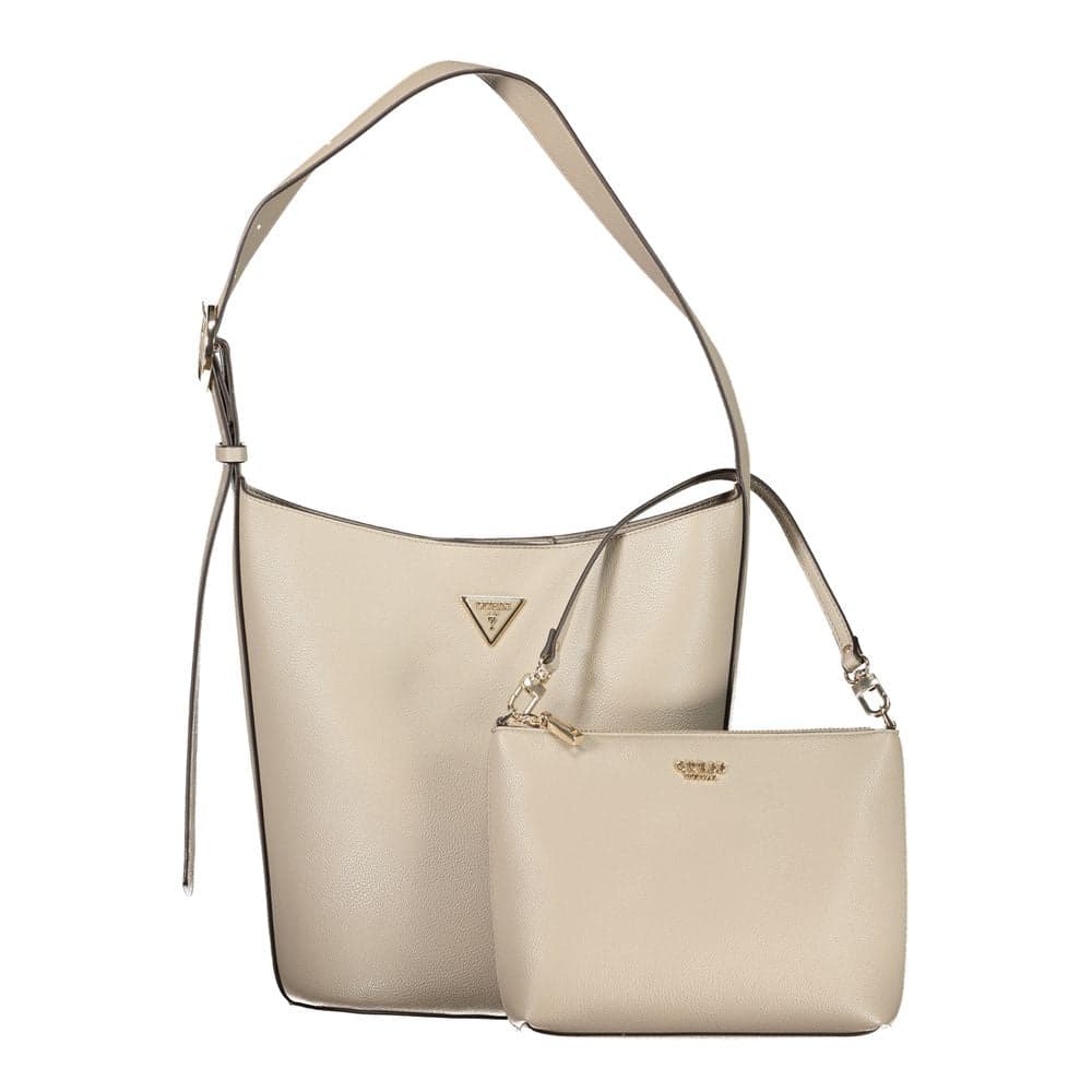 Guess Jeans Grigio Poliuretano Women Handbag - 2