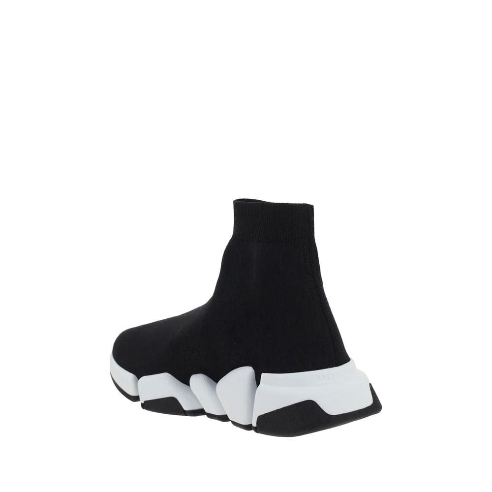 Balenciaga Black Polyester Athletic Sneakers - 3