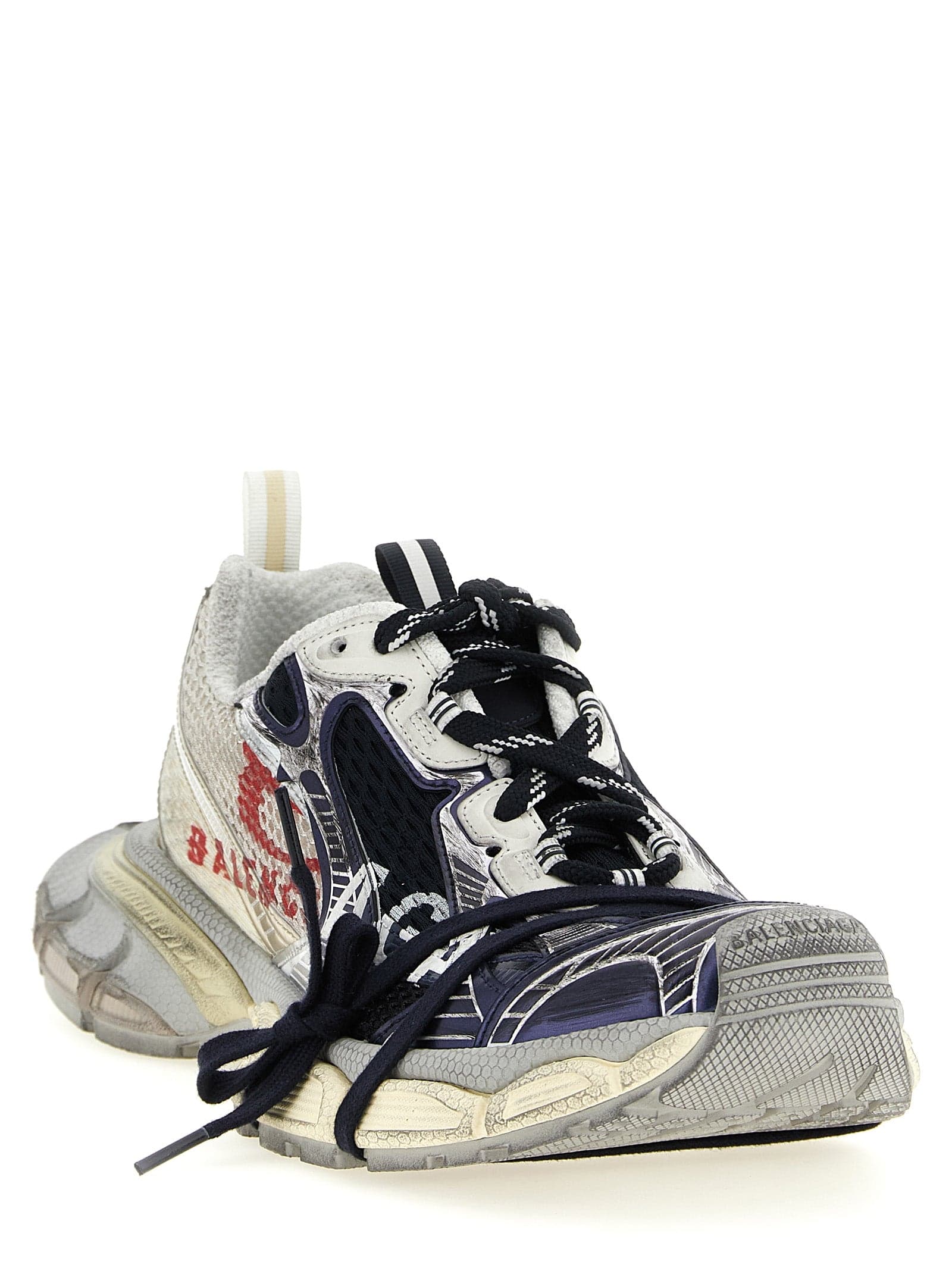 Balenciaga Multicolor Polyethylene Athletic Sneakers - 2
