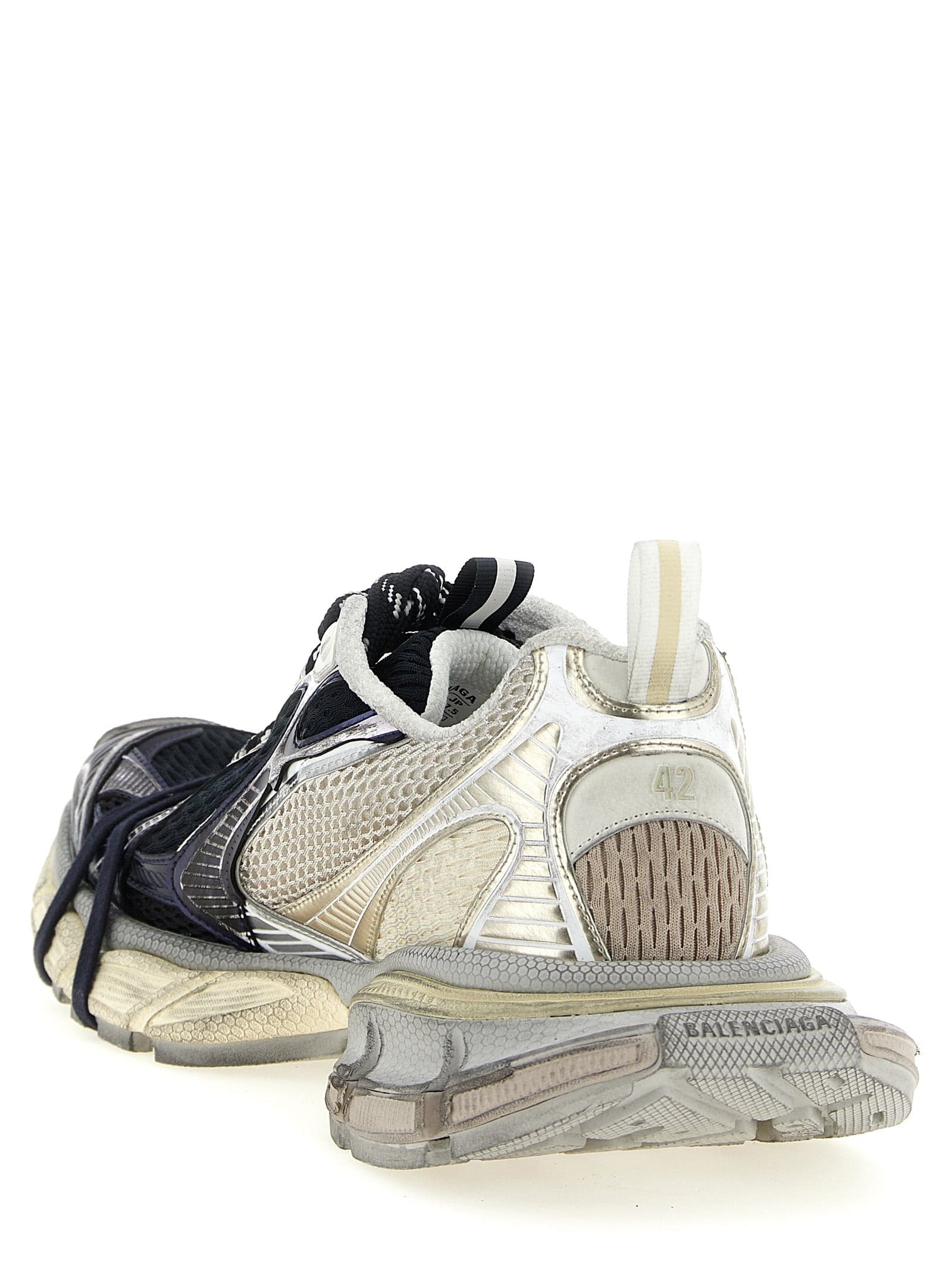 Balenciaga Multicolor Polyethylene Athletic Sneakers - 3