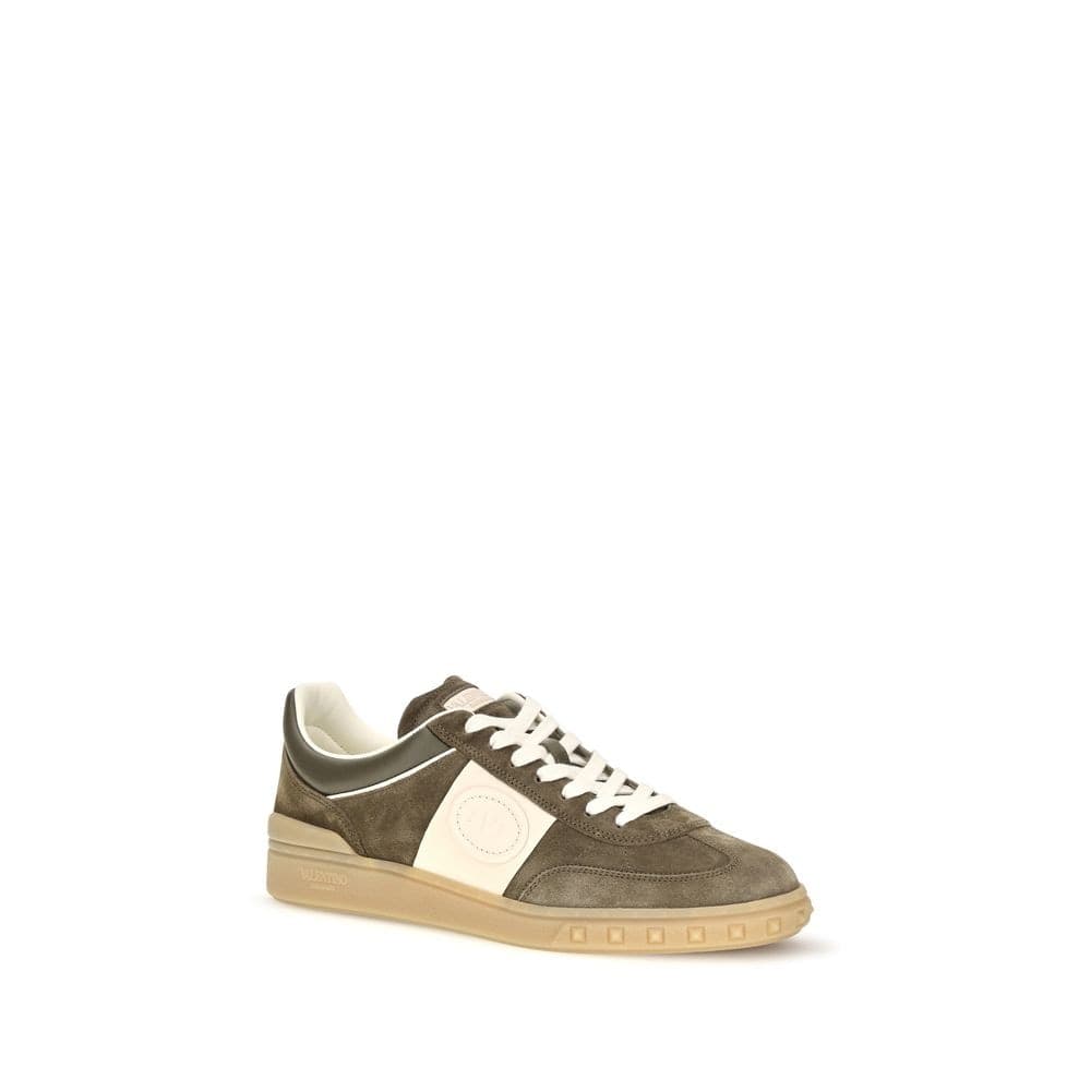 Valentino Garavani Bicolor Calf Leather Bos Taurus Low Top Sneakers - 2