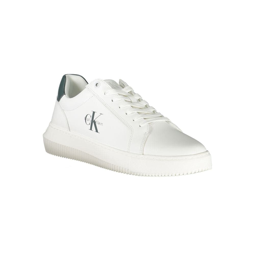 Calvin Klein Bianco Polyurethane Men Sneaker - 2