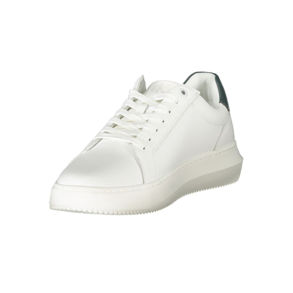 Calvin Klein Bianco Polyurethane Men Sneaker - 3