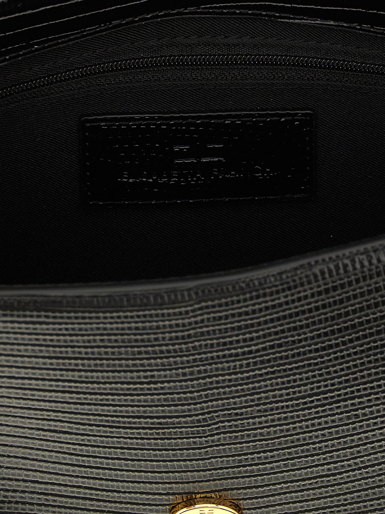 Elisabetta Franchi Black Polyester Clutch Bag - 4
