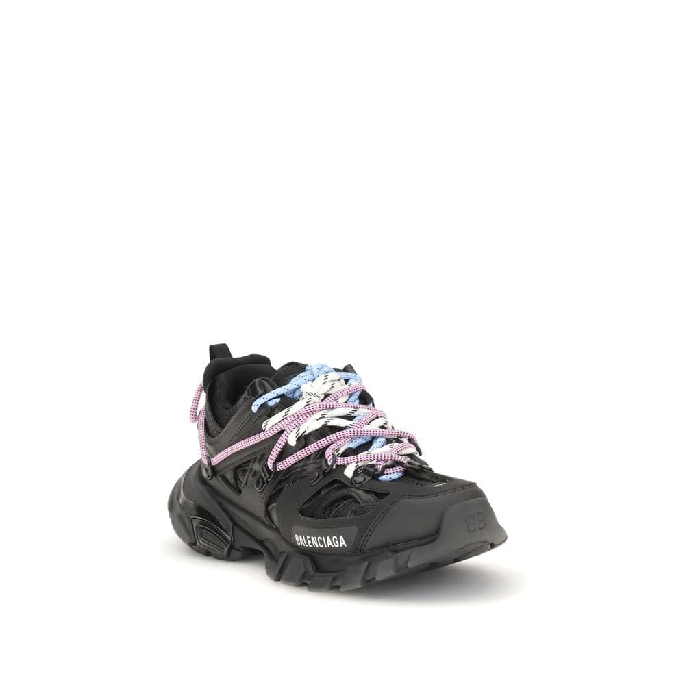 Balenciaga Black Polyester Athletic Sneakers - 2